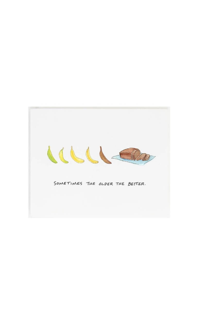 Party Sally Banana Bread Birthday Card