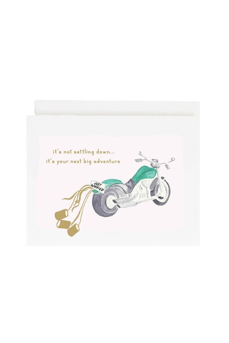 Party Sally Big Adventure Wedding Card