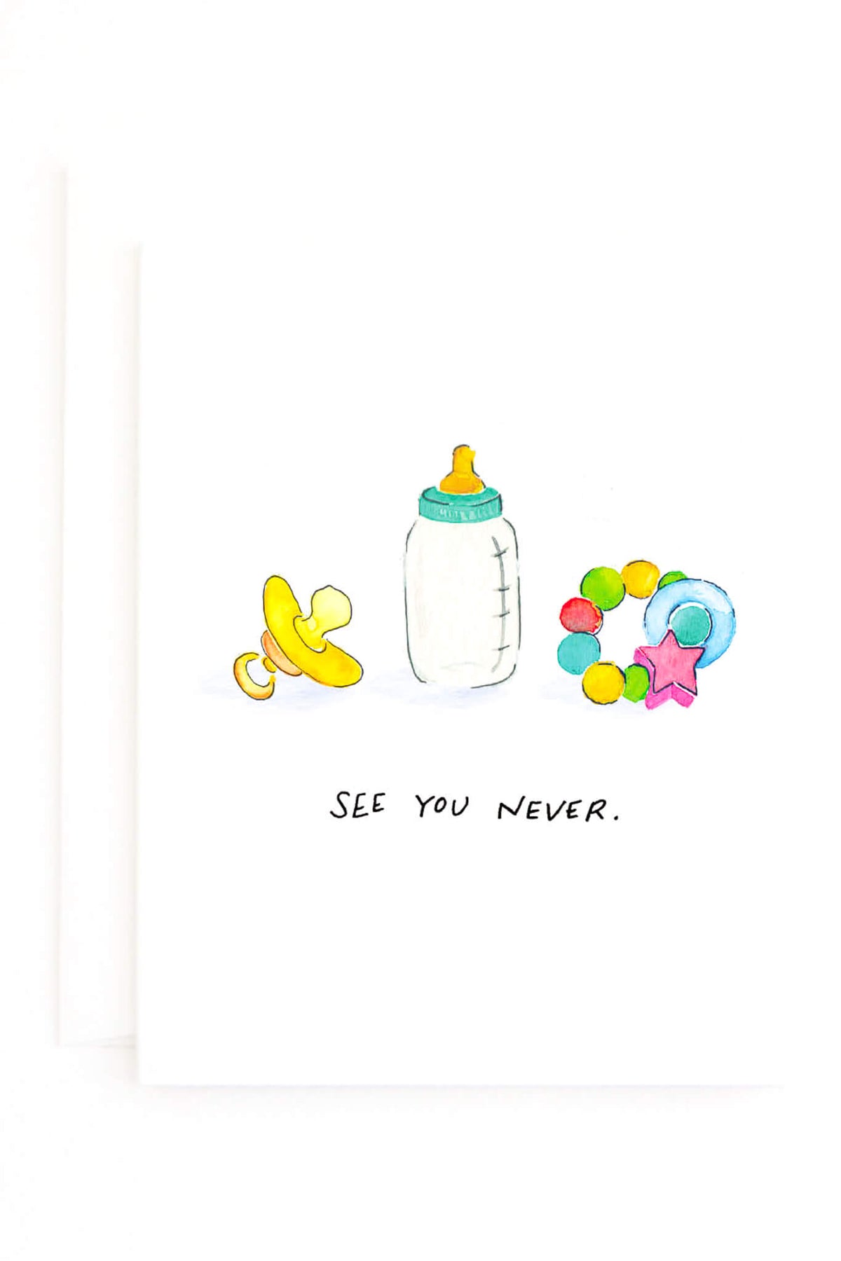 Party Sally See You Never Card