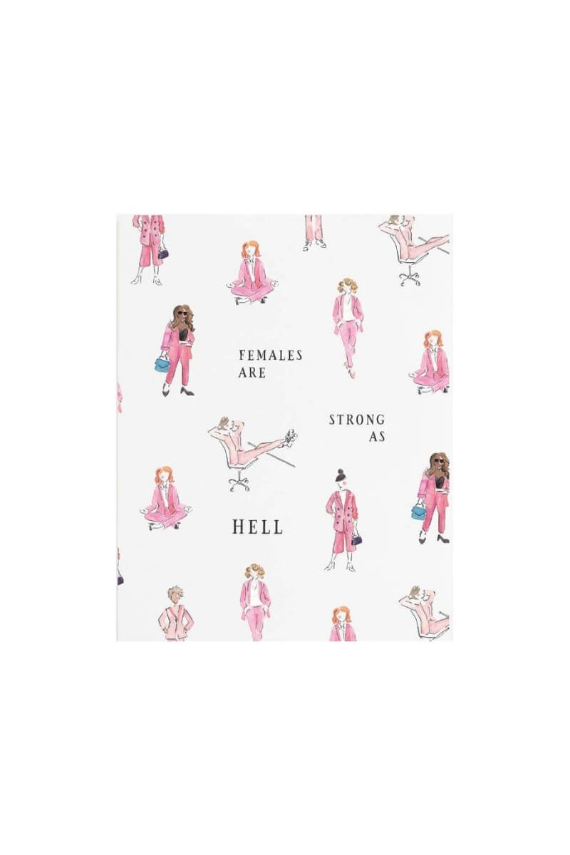 Party Sally Strong Female Card