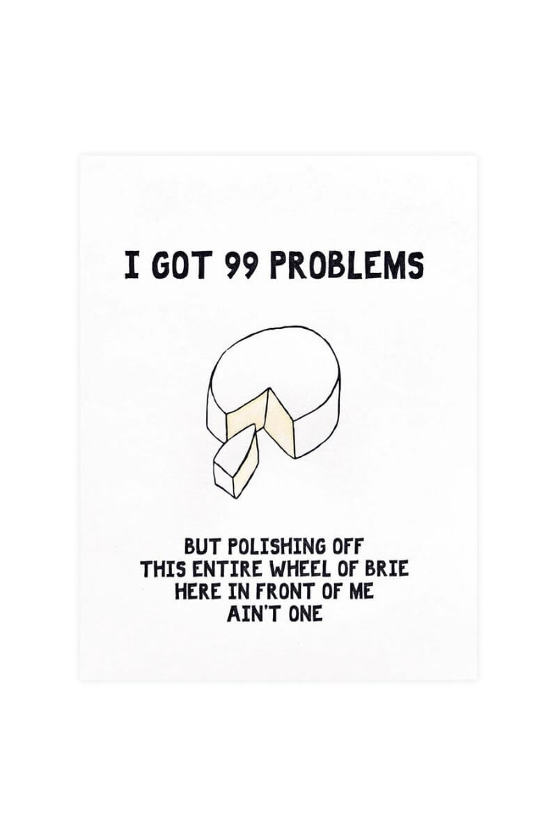 Power and Light Press Brie Problems Card