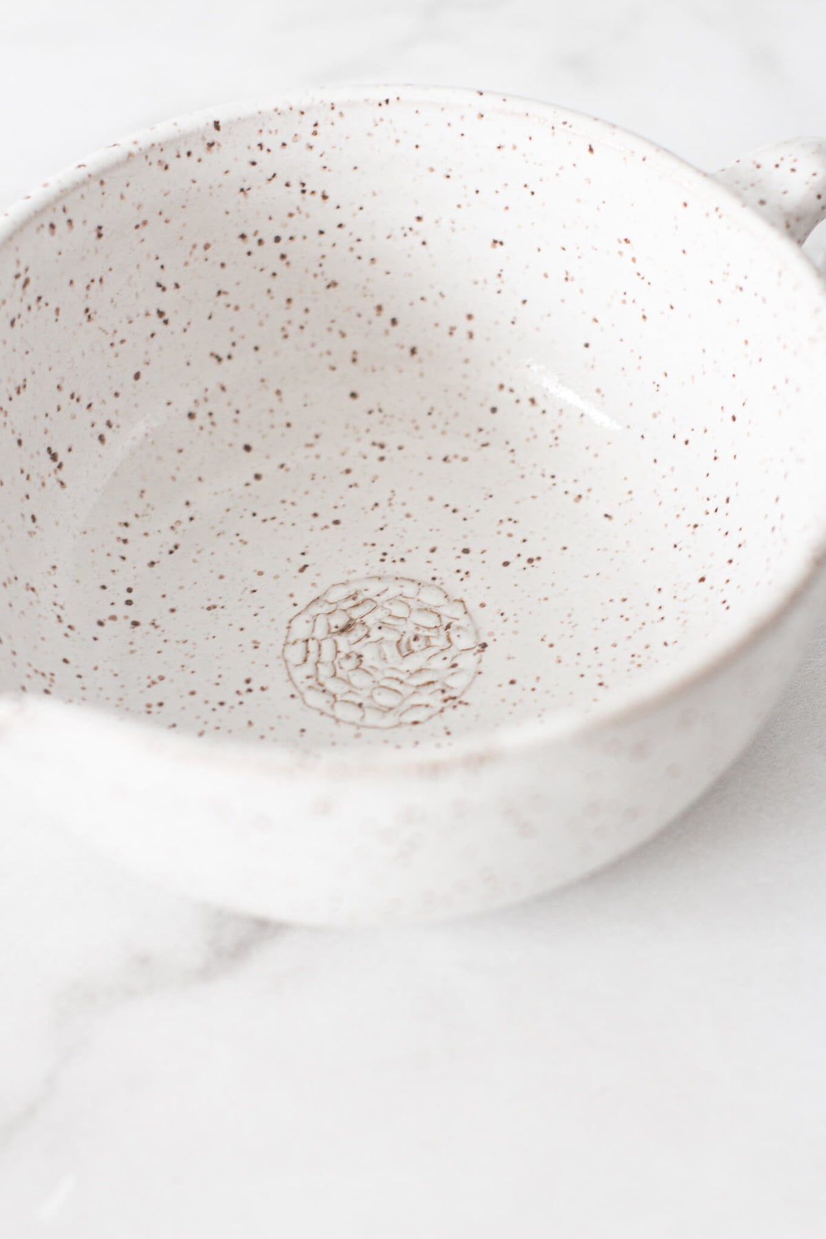 Rachael Pots Clay Salad Dressing Bowl