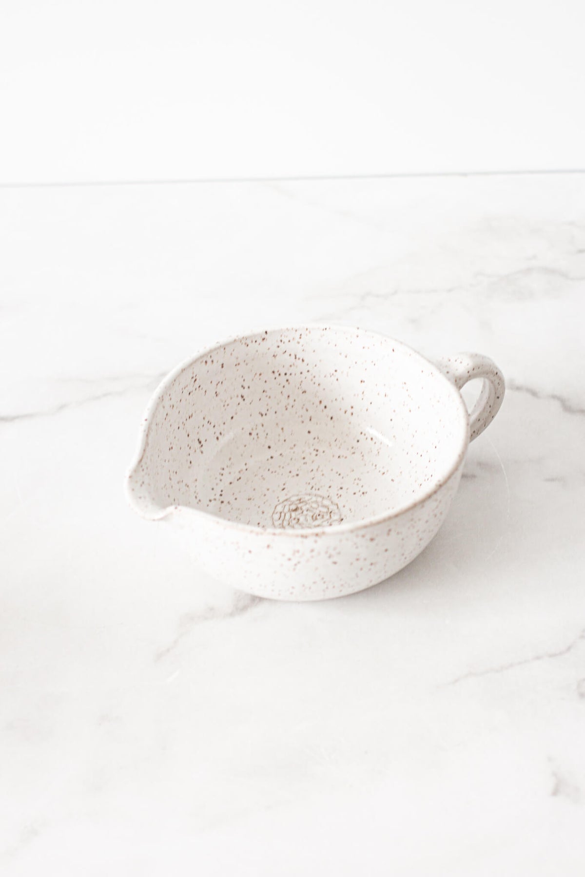 Rachael Pots Clay Salad Dressing Bowl