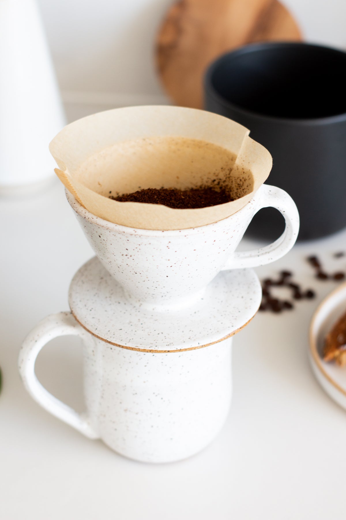 Rachael Pots Speckled Coffee Pour Over