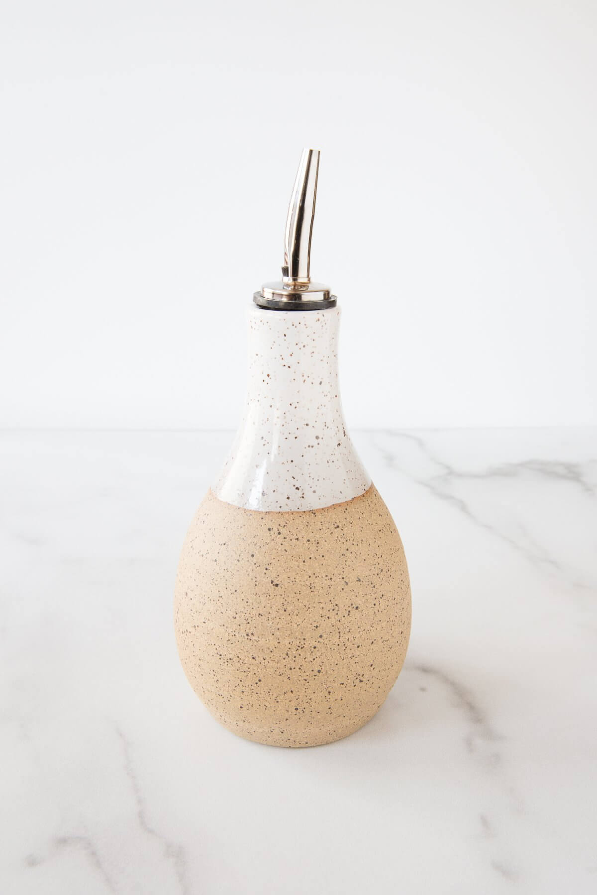 Rachael Pots Speckled Clay Oil Cruet