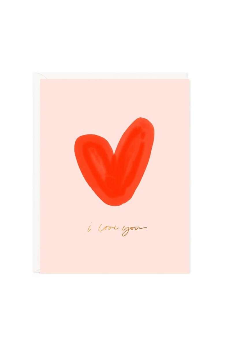 Ramona &amp; Ruth I Love You Heart Card