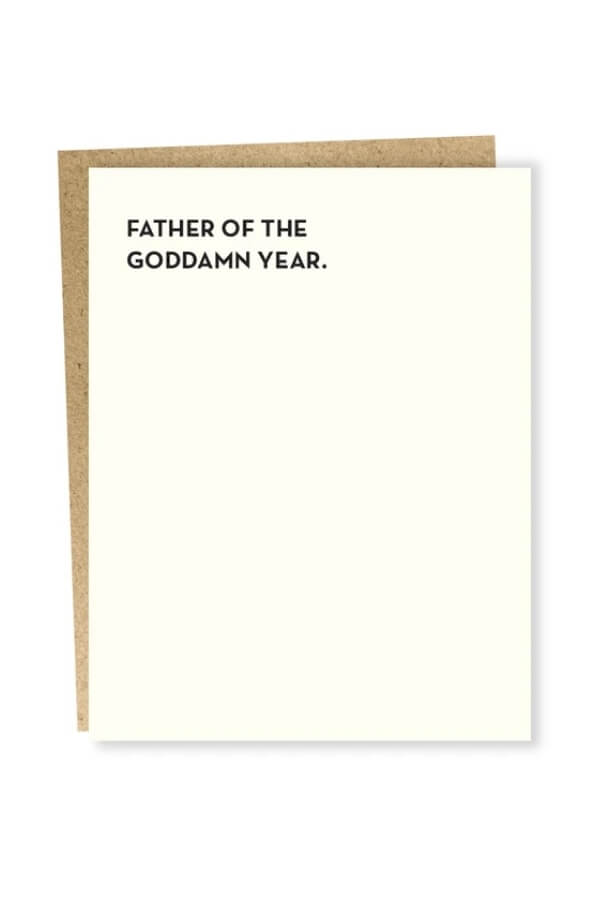 Sapling Press Father of the Year Card