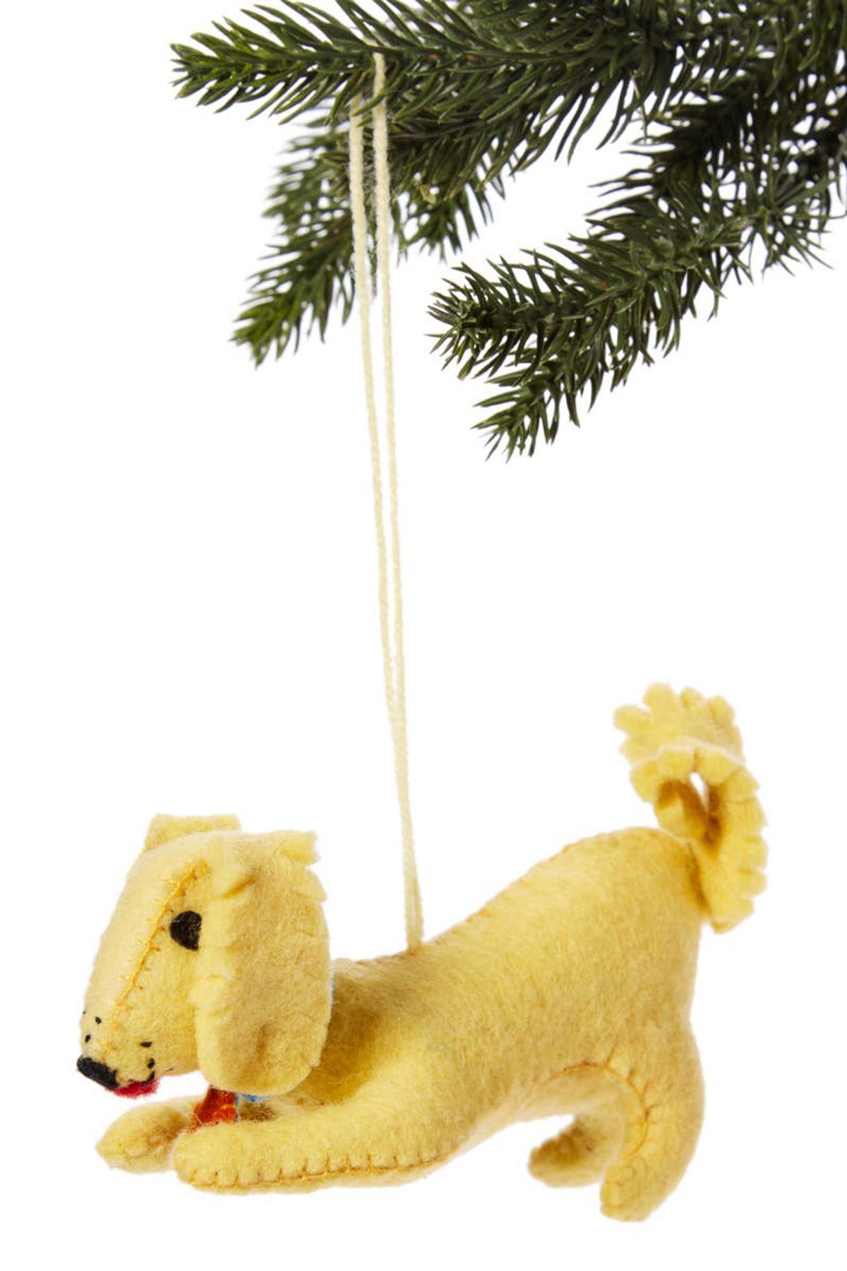 Silk Road Bazaar Golden Lab Ornament