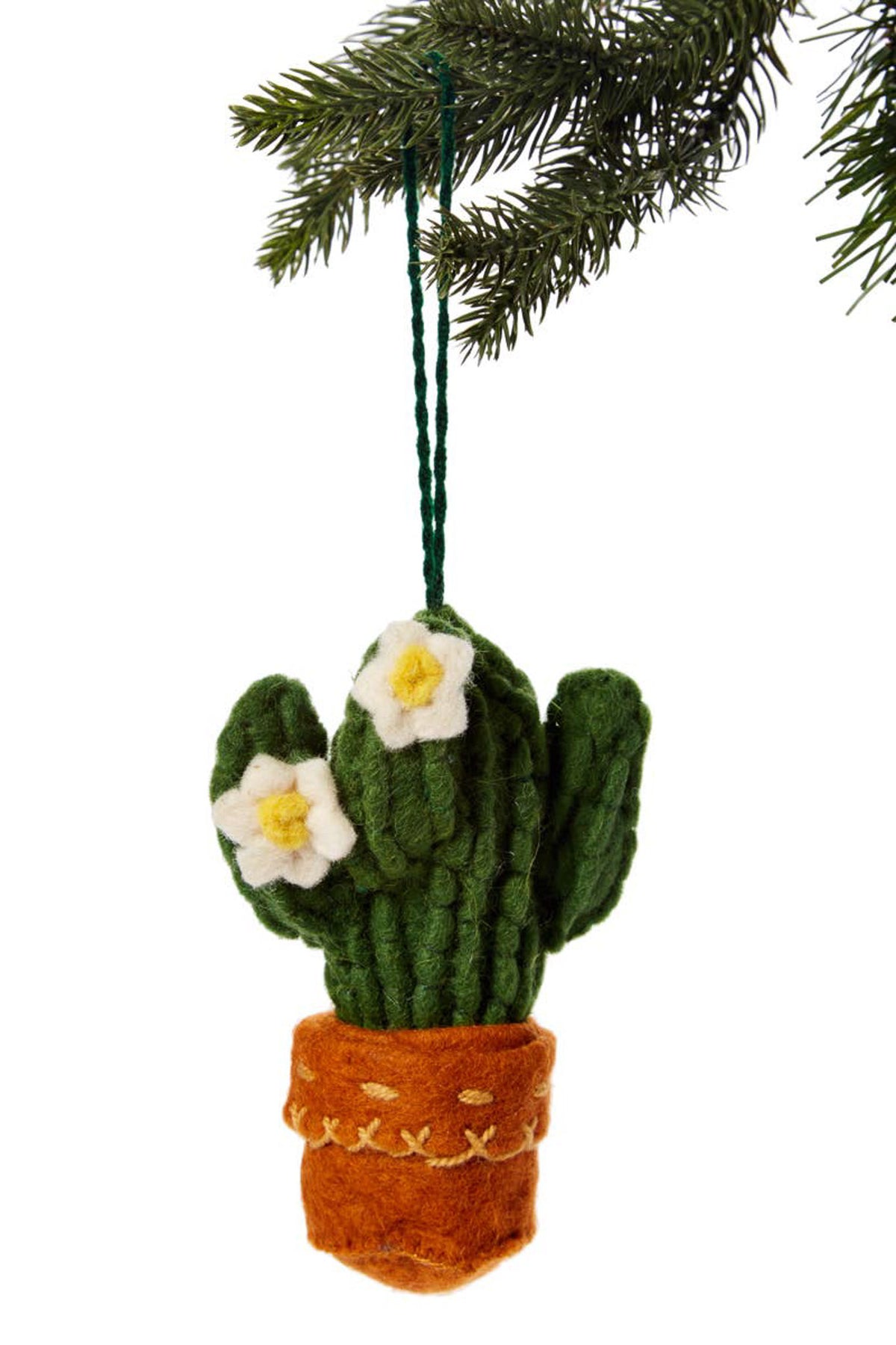 Silk Road Bazaar Saguaro Cactus Ornament