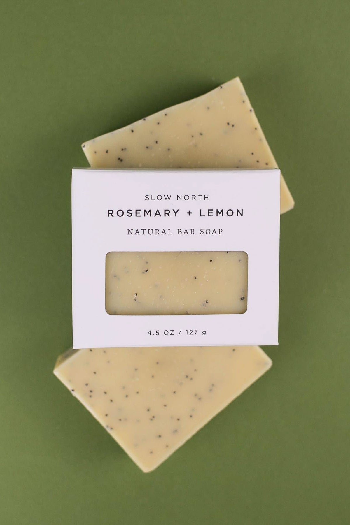 Slow North Rosemary + Lemon Natural Bar Soap