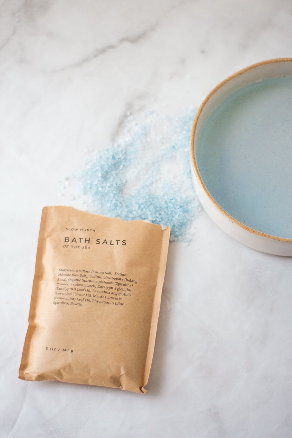 Slow North Of The Sea Single-Serve Bath Salts