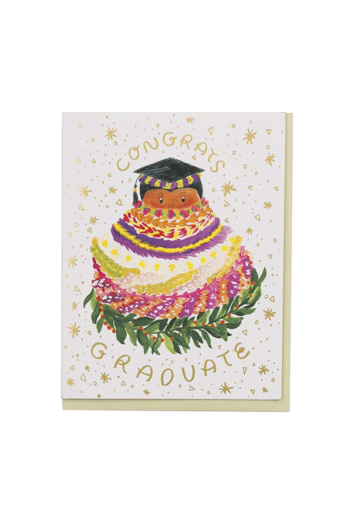 Small Adventure Leis Graduation Card