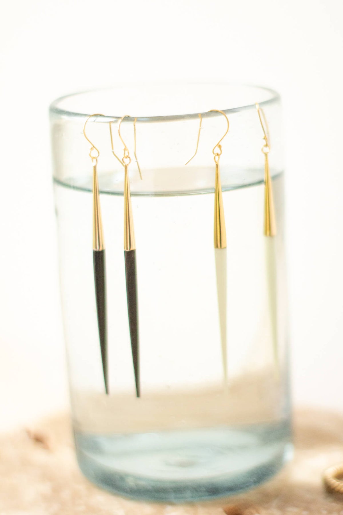 Soko Capped Quill Dangle Earrings