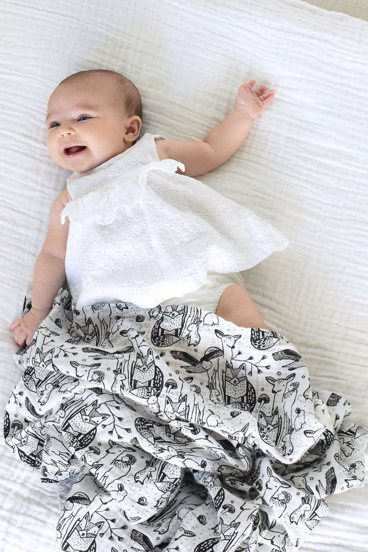 Wee Gallery Organic Muslin Swaddle
