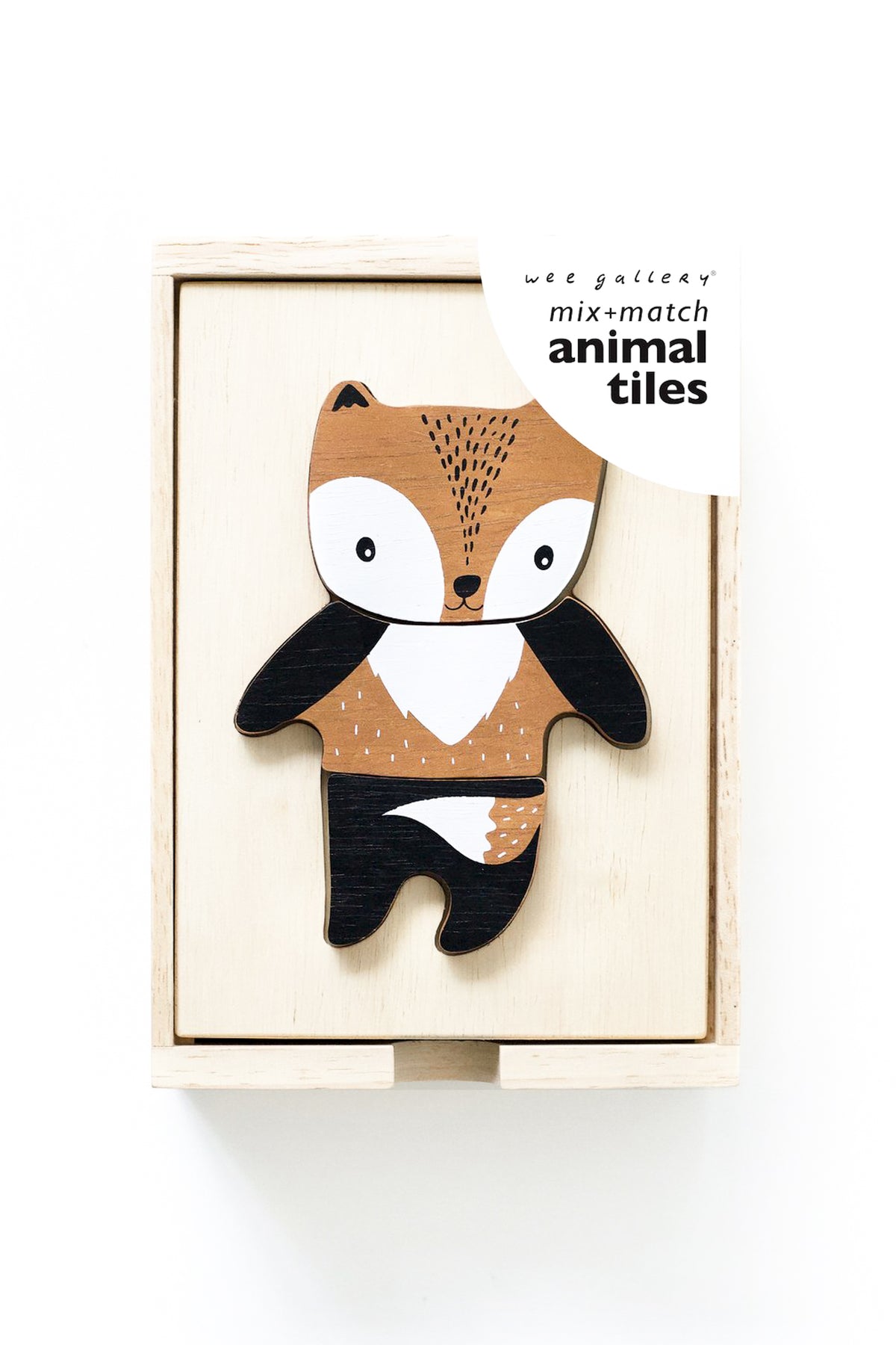 Wee Gallery Mix &amp; Match Animal Tiles