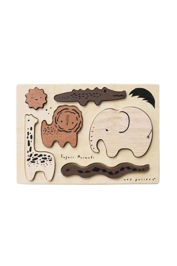 Wee Gallery Wooden Tray Puzzle