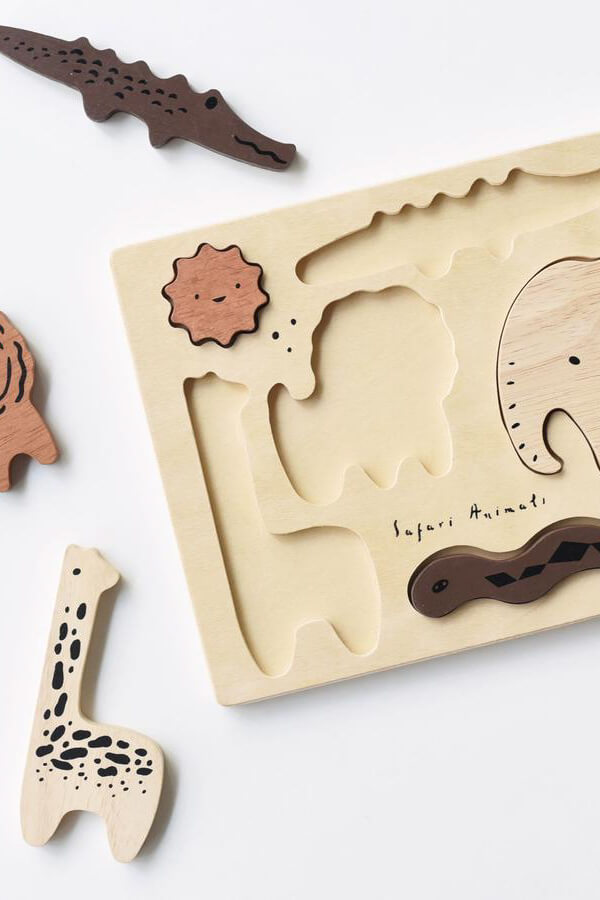 Wee Gallery Wooden Tray Puzzle