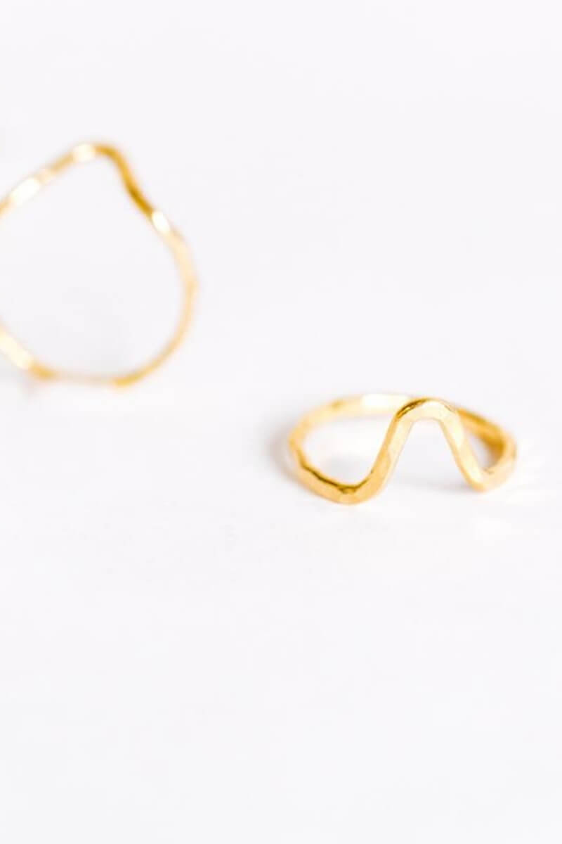 Amsha Point Stacking Ring